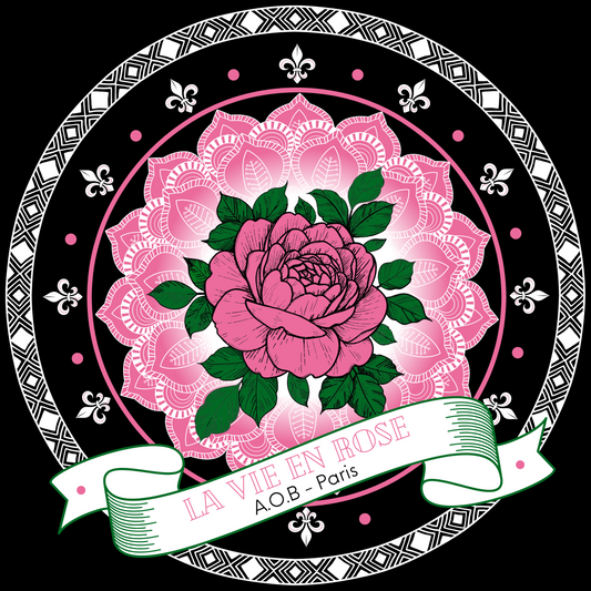 LE T-SHIRT MANCHES LONGUES "LA VIE EN ROSE"