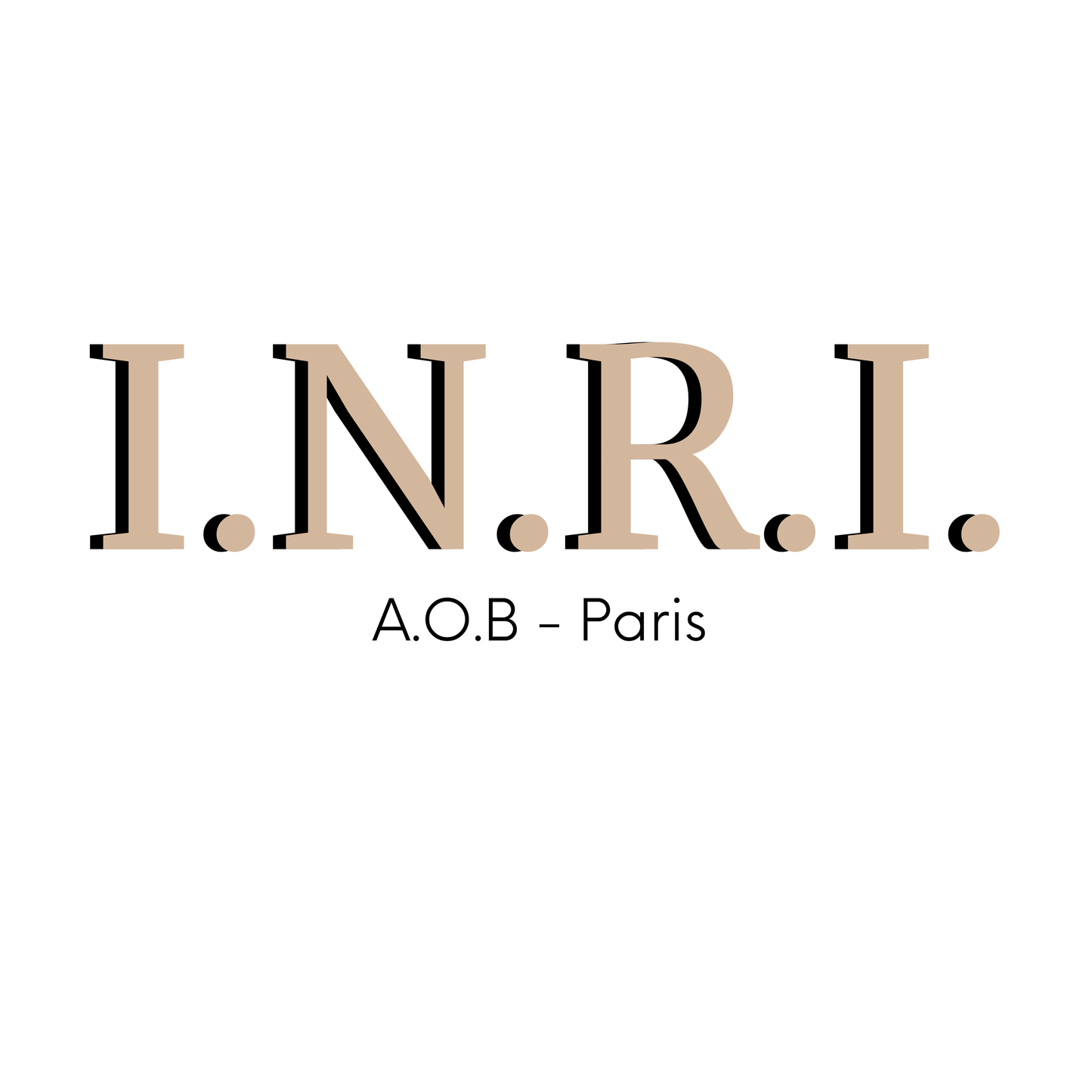 LA ROBE T-SHIRT "I.N.R.I."
