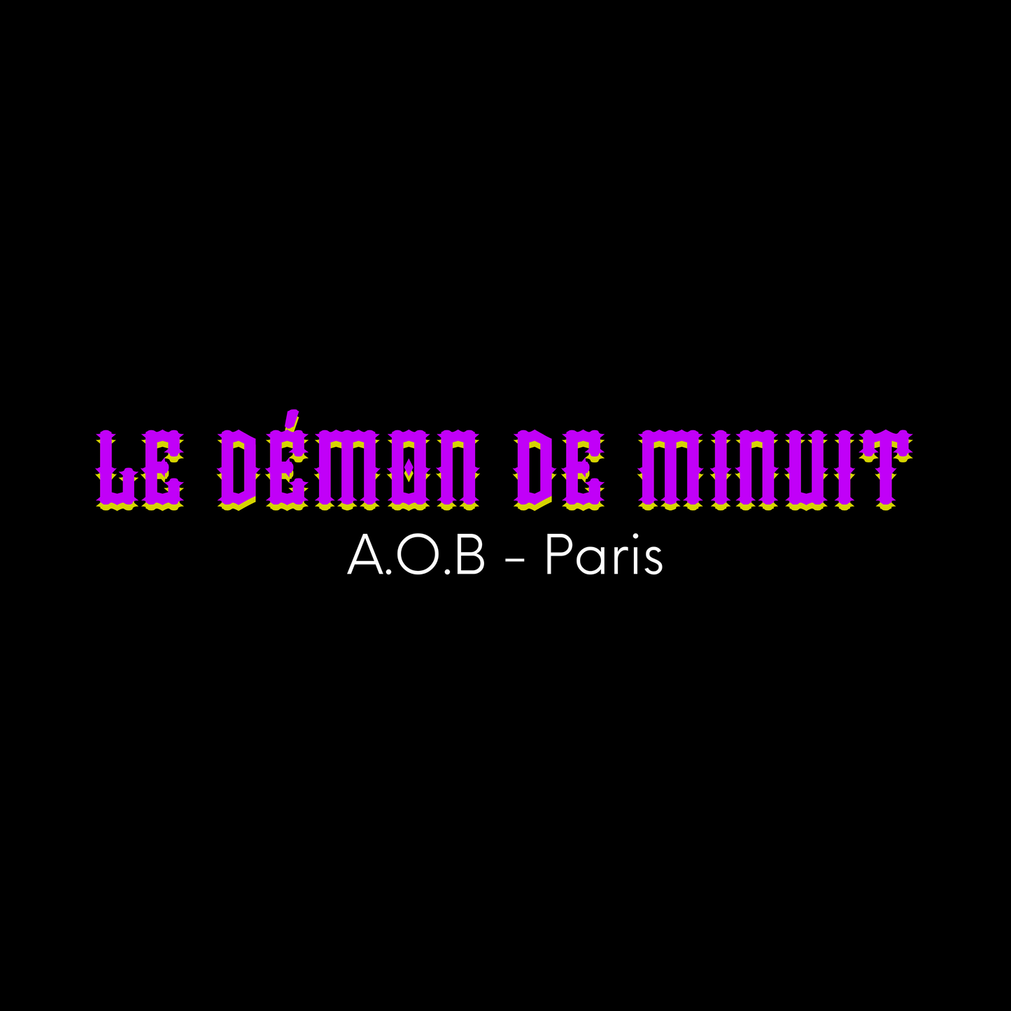 LE T-SHIRT "LE DÉMON DE MINUIT"