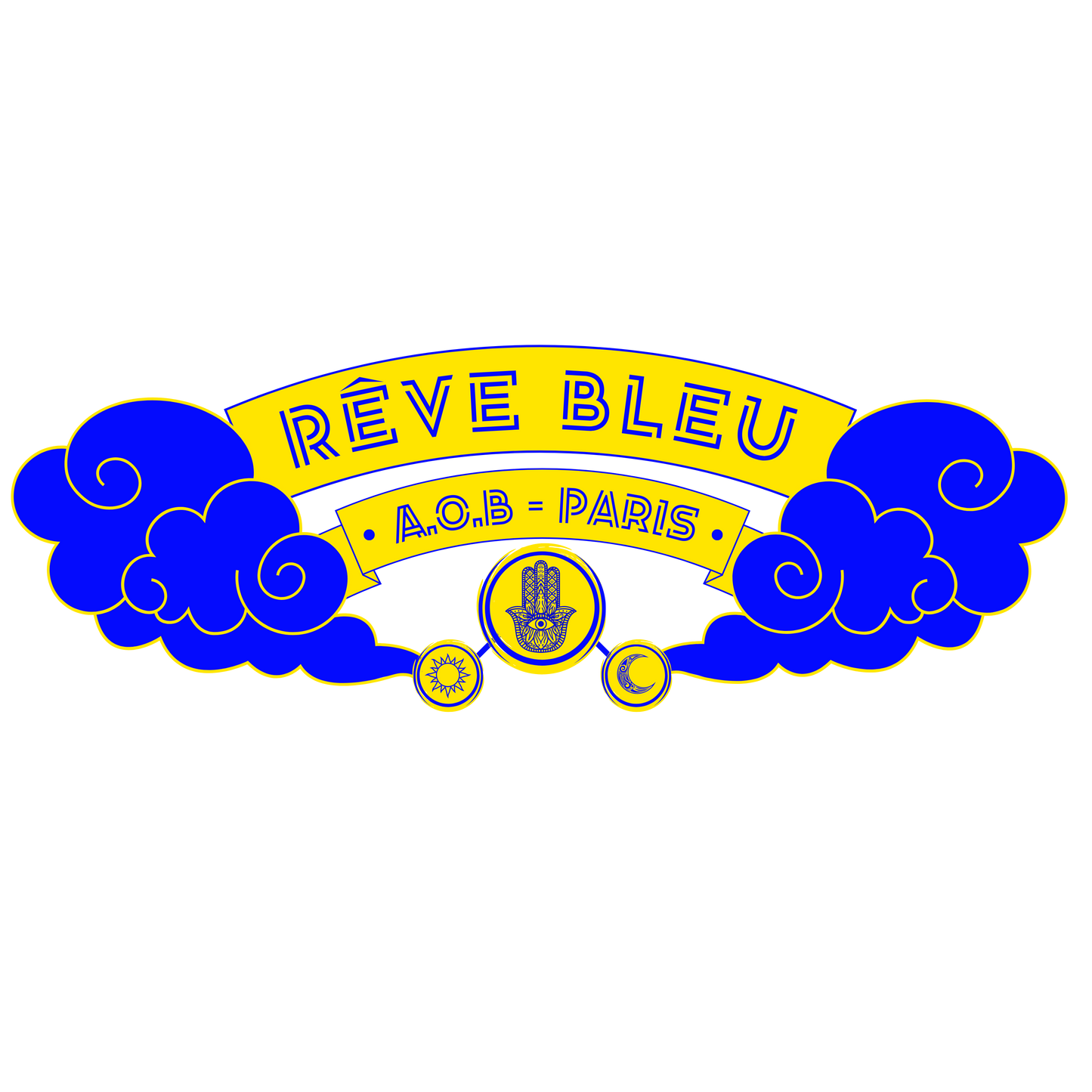 LE T-SHIRT MANCHES LONGUES "RÊVE BLEU"