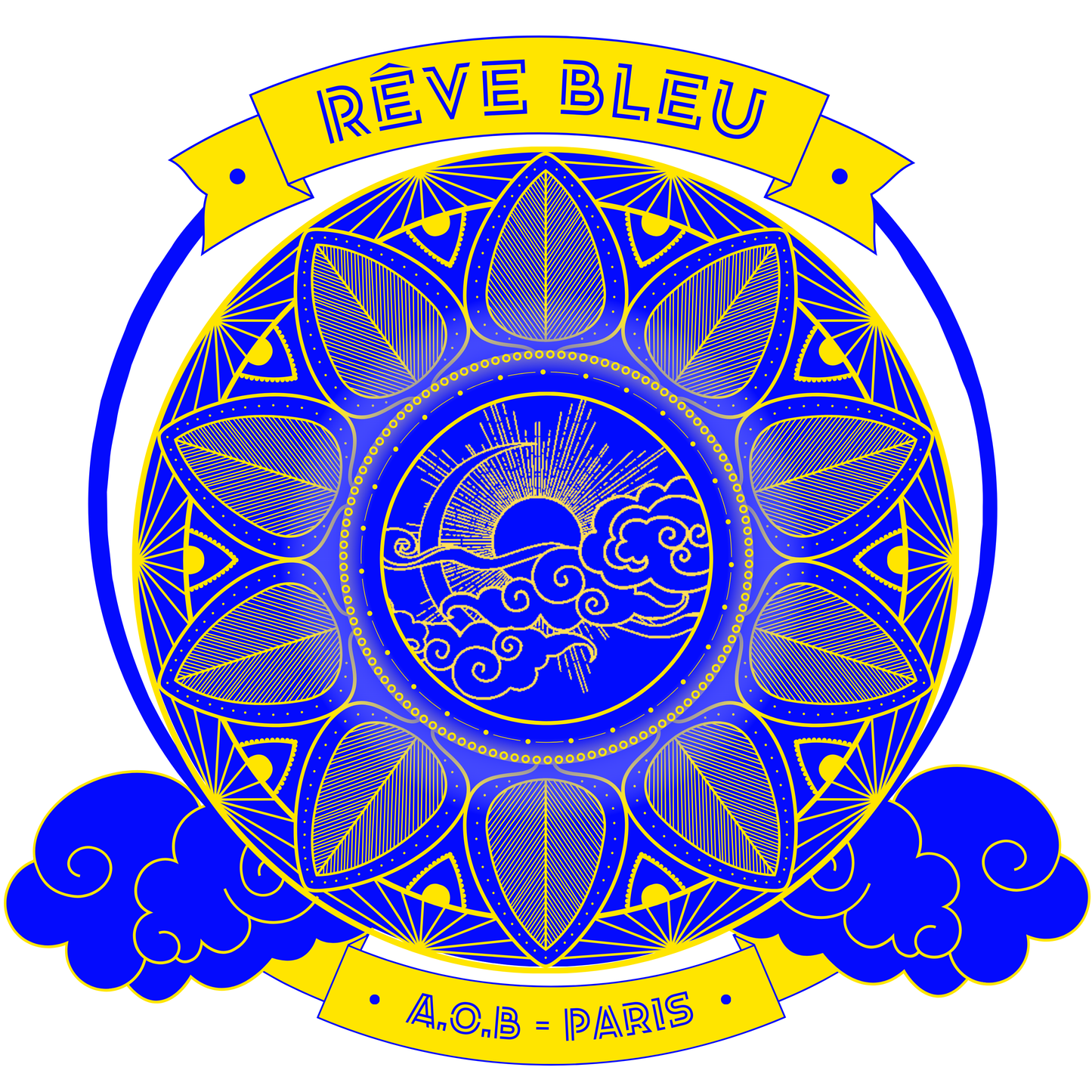 LE SWEAT SANS CAPUCHE "RÊVE BLEU"