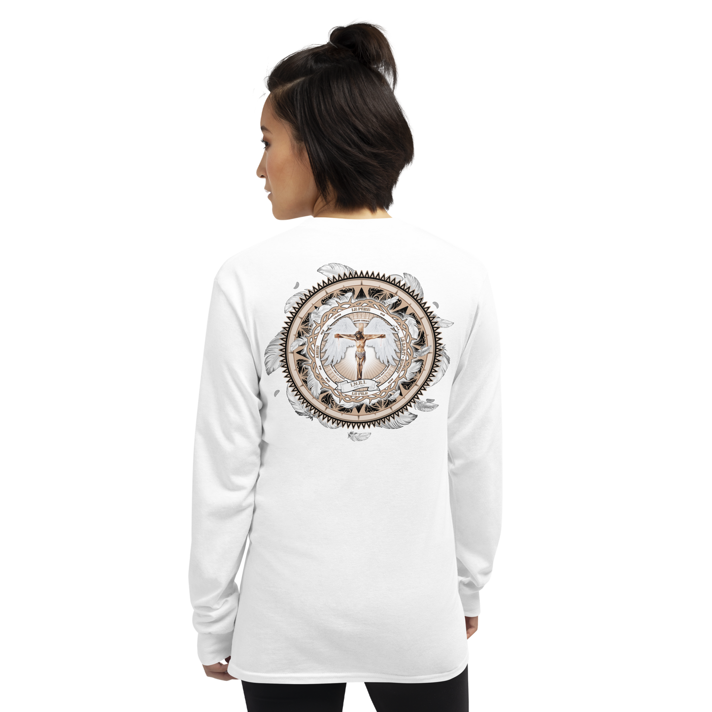 LE T-SHIRT MANCHES LONGUES "I.N.R.I."