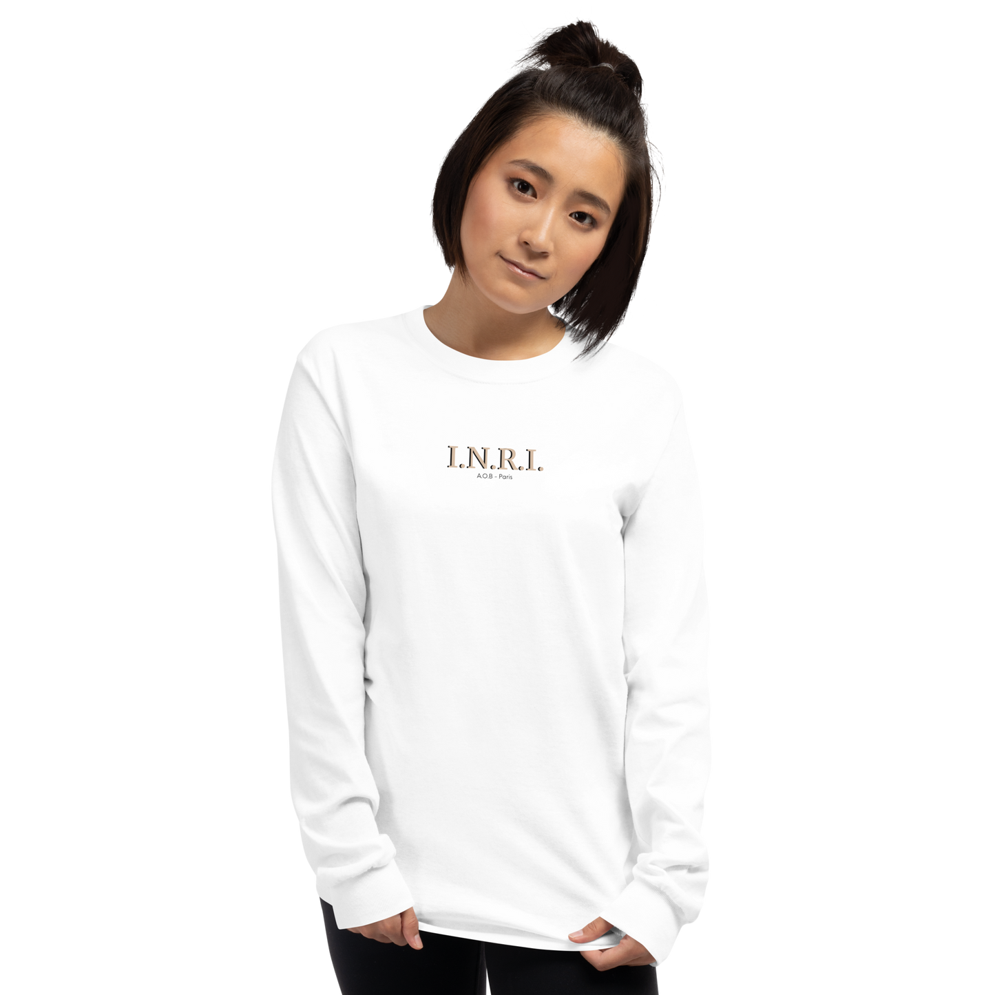 LE T-SHIRT MANCHES LONGUES "I.N.R.I."