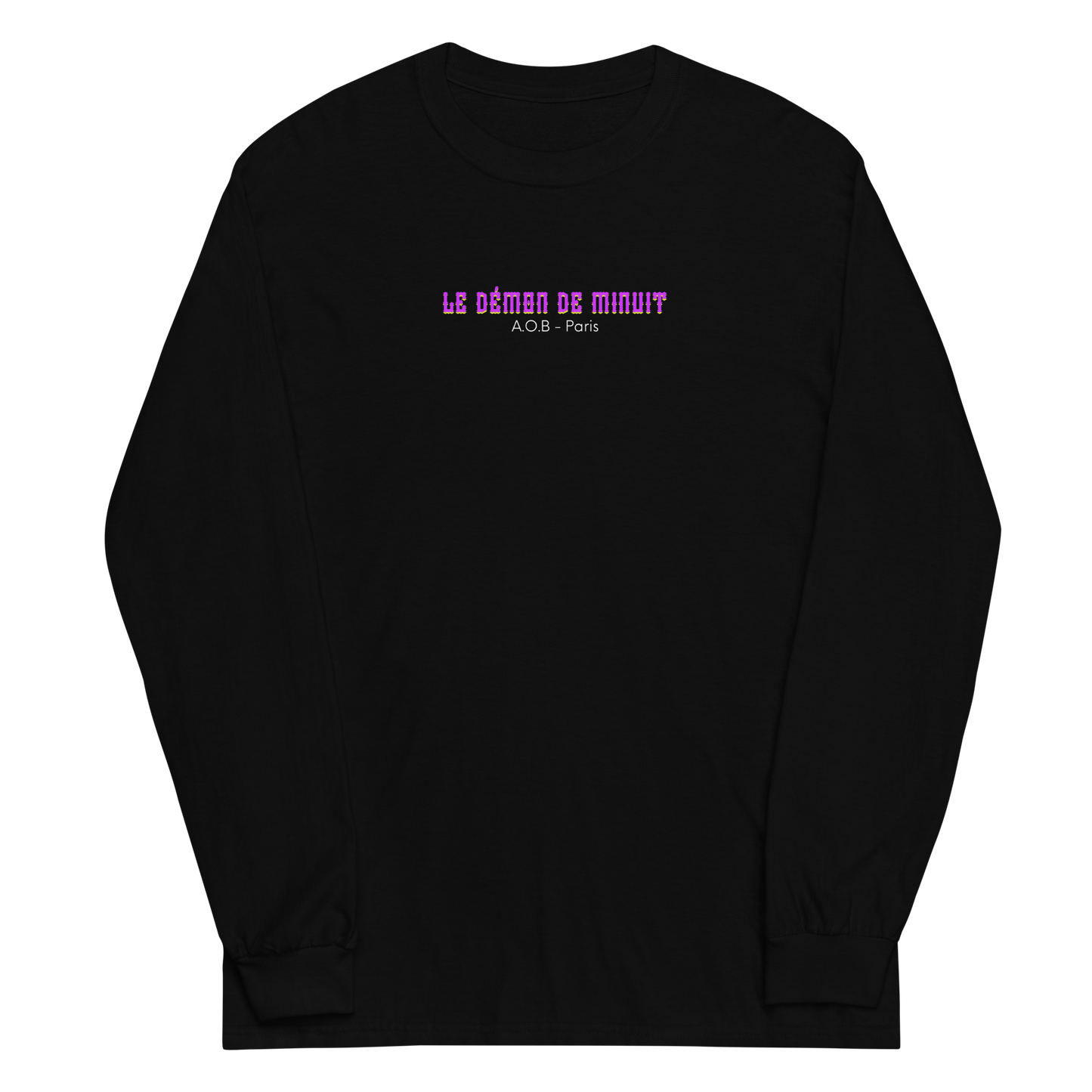 LE T-SHIRT MANCHES LONGUES "LE DÉMON DE MINUIT"