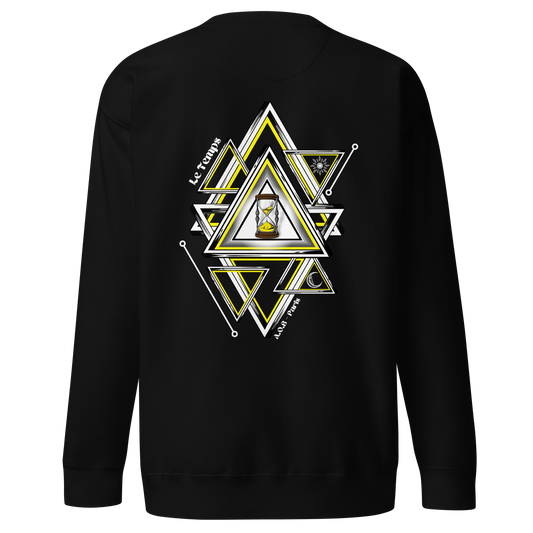 LE SWEAT SANS CAPUCHE "LE TEMPS"