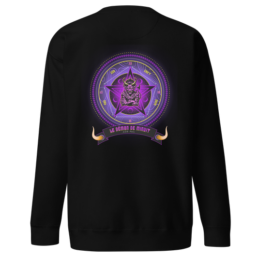 LE SWEAT SANS CAPUCHE "LE DÉMON DE MINUIT"