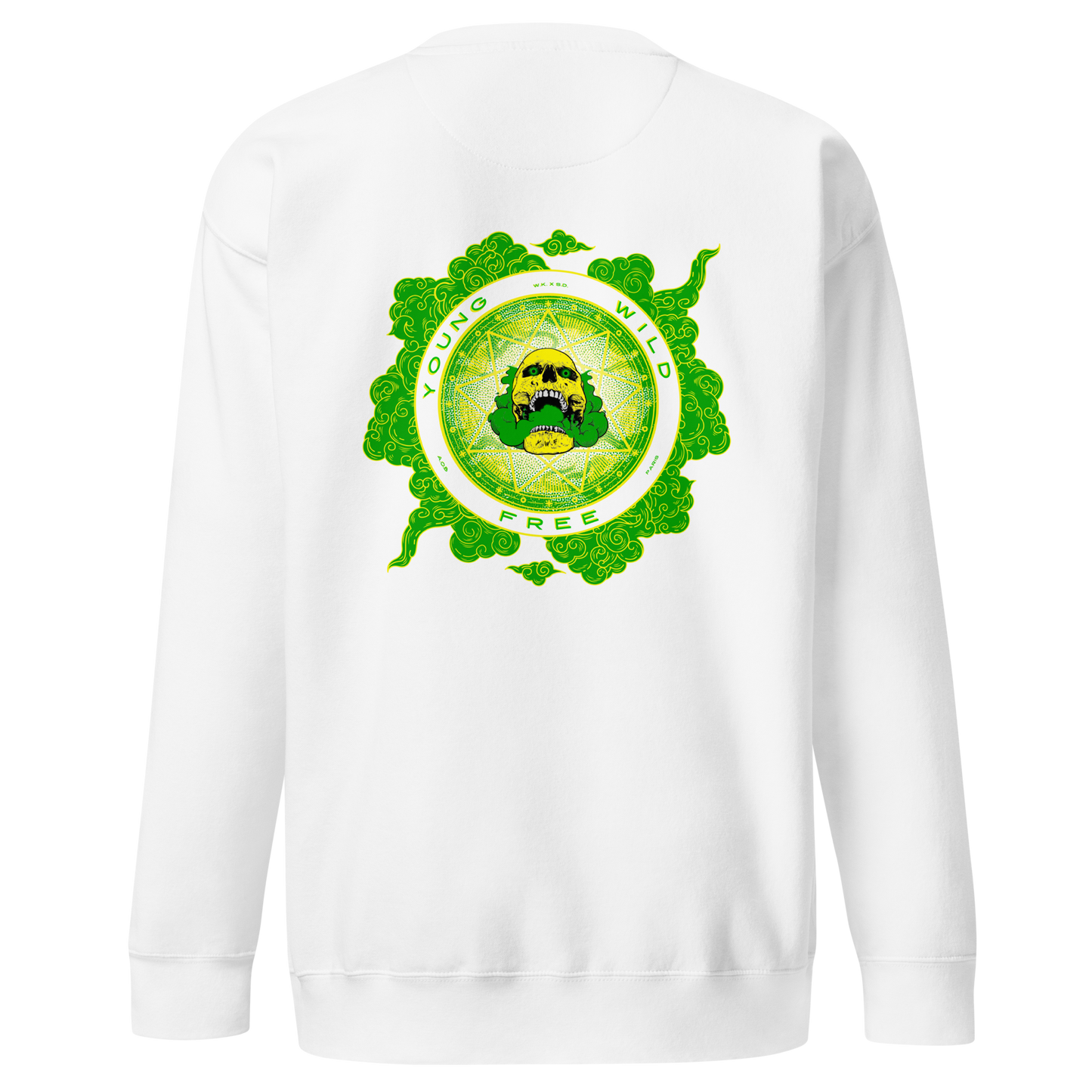 LE SWEAT SANS CAPUCHE "YOUNG WILD & FREE"